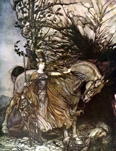 Valkyrien Valkyrien av Arthur Rackham