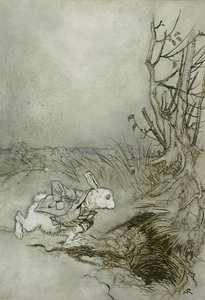 The White Rabbit, illustration from 
