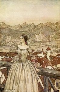 Undine av Friedrich de la Motte Fouque av Arthur Rackham