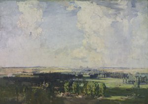 Amiens, vestens nøkkel, 1928 av Arthur Streeton