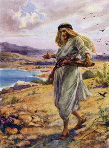 Såmannen (farge litho) av Arthur Twidle