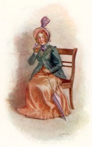 Illustrasjon for Emma av Jane Austen av Arthur Wallis Mills