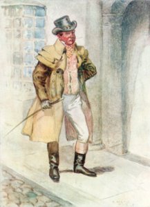 Illustrasjon for Northanger Abbey av Jane Austen av Arthur Wallis Mills