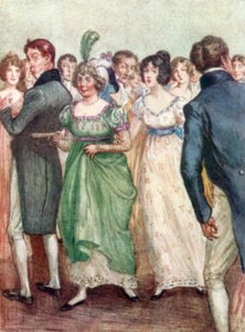 Illustrasjon for Northanger Abbey av Jane Austen