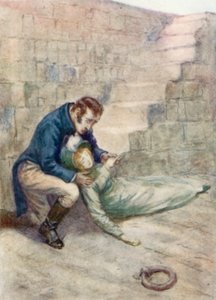 Illustrasjon for Persuasion av Jane Austen av Arthur Wallis Mills