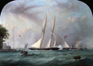 "Cambria" vinner på Cowes
