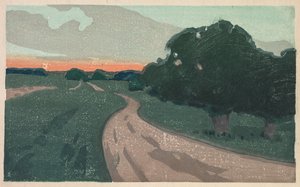 The Long Road eller Argilla Road, ca. 1898.