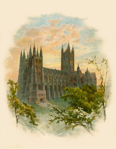 Canterbury katedral, sørvest