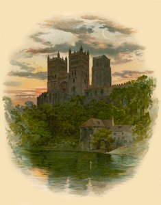Durham katedral, vestfronten