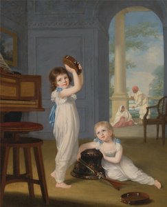 Emily og George Mason av Arthur William Devis