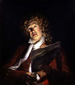 Portrett av en skuespiller, Charles Dibdin (1745-1814), ca. 1810 (olje på lerret)