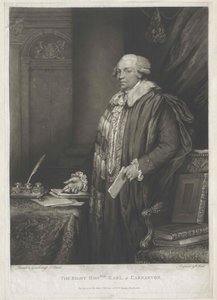 1. jarl av Carnavon Herbert av Artist Unknown