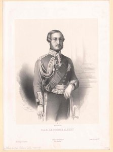 Albert, prinsgemal av England, hertug av Sachsen, prins av Sachsen-Coburg-Gotha av Artist Unknown