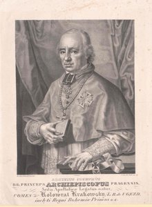 Aloysius Joseph-greve Kolovrat Krakowski av Artist Unknown