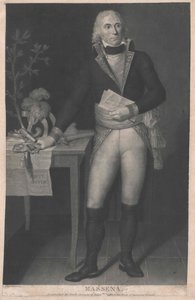 André Duke of Rivoli Prins av Essling Massena av Artist Unknown
