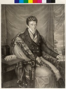 Andrei Kirillovich greve Razumovsky av Artist Unknown