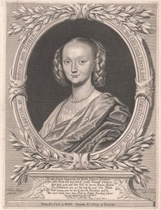 Anna Elisabeth von Stetten (trykk) av Artist Unknown