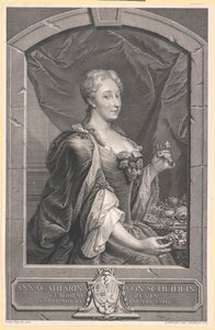 Anna Katharina von Scheidlin av Artist Unknown