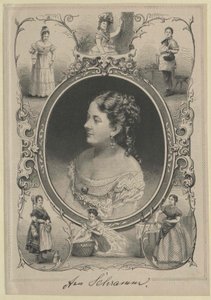 Anna Schramm (trykk) av Artist Unknown