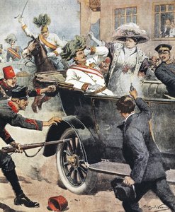 Erkehertug Franz Ferdinand og hans kone
