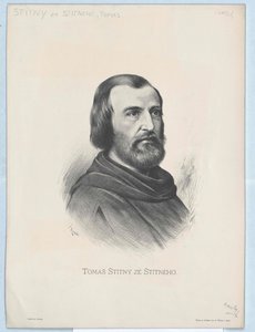 Østerrikes erkehertug Tomas Sititny av Sitetneho (trykk) av Artist Unknown