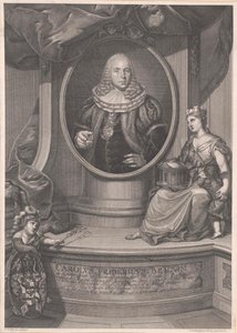 Carl Fredrik Behaim av Schwarzbach og Kirchensittenbach av Artist Unknown