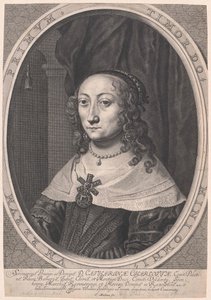 Grevinne Palatine av Zweibruecken Catherine Charlotte av Artist Unknown