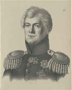 Dimitrij Vladimirovich greve Galitzin (trykk) av Artist Unknown