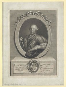 Hertug av Württemberg Karl II Eugen av Artist Unknown