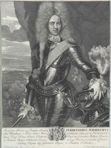 Hertug av Württemberg Ferdinand Wilhelm av Artist Unknown