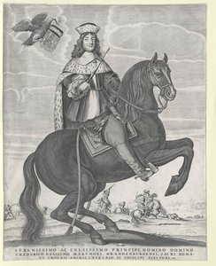 Kurfyrsten av Brandenburg (1620–1688) Fredrik Wilhelm av Artist Unknown