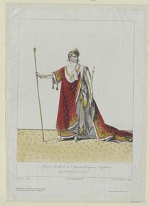 Keiser av den franske Napoleon I Bonaparte av Artist Unknown