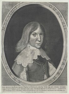Enno Ludwig, greve av Øst-Friesland av Artist Unknown
