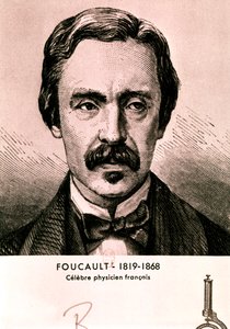 FOUCAULT Jean Bernard Léon: Portrett (etsing) av Artist Unknown