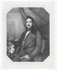 Fernando hertug av Riansares og Montmorot Muñoz av Artist Unknown