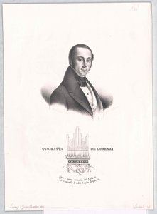 Johannes Baptist de Lorenzi av Artist Unknown
