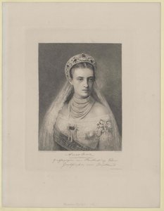 Storhertuginne av Russland Anastasia Mikhailovna av Artist Unknown