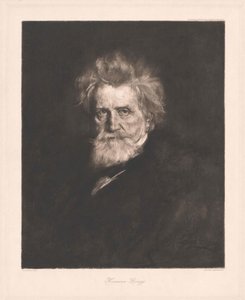 Hermann von Lingg (trykk) av Artist Unknown