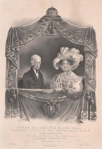 Den hellige romerske keiseren Frans II av Artist Unknown