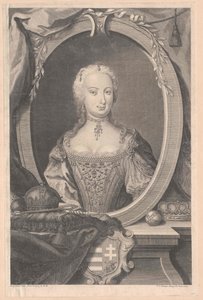 Den hellige romerske keiserinne Maria Theresa av Artist Unknown