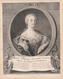 Den hellige romerske keiserinne Maria Theresa av Artist Unknown