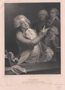 Hedre Riquetti-greven av Mirabeau av Artist Unknown