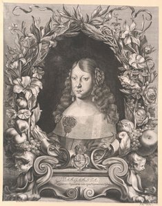 Infanta of Spain Margarete Theresia (trykk) av Artist Unknown