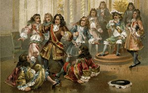 Jean Bart, fransk kaper, ved hoffet til kong Ludvig XIV.