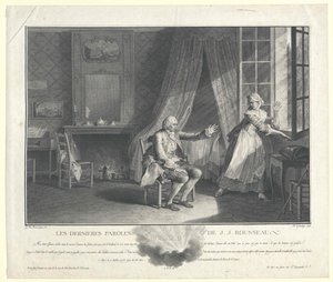 Jean-Jacques Rousseau av Artist Unknown