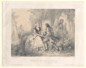 Jean-Jacques Rousseau av Artist Unknown