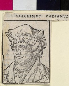 Joachim von Watt (trykk) av Artist Unknown