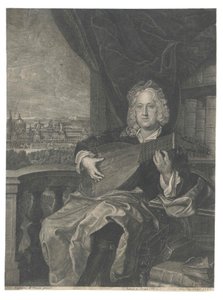 Johann Adam grev von Questenberg av Artist Unknown