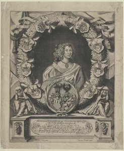 Johanna Margaretha von Lorenz-Adlershelm (trykk) av Artist Unknown