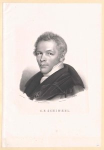Karl Friedrich Schinkel av Artist Unknown